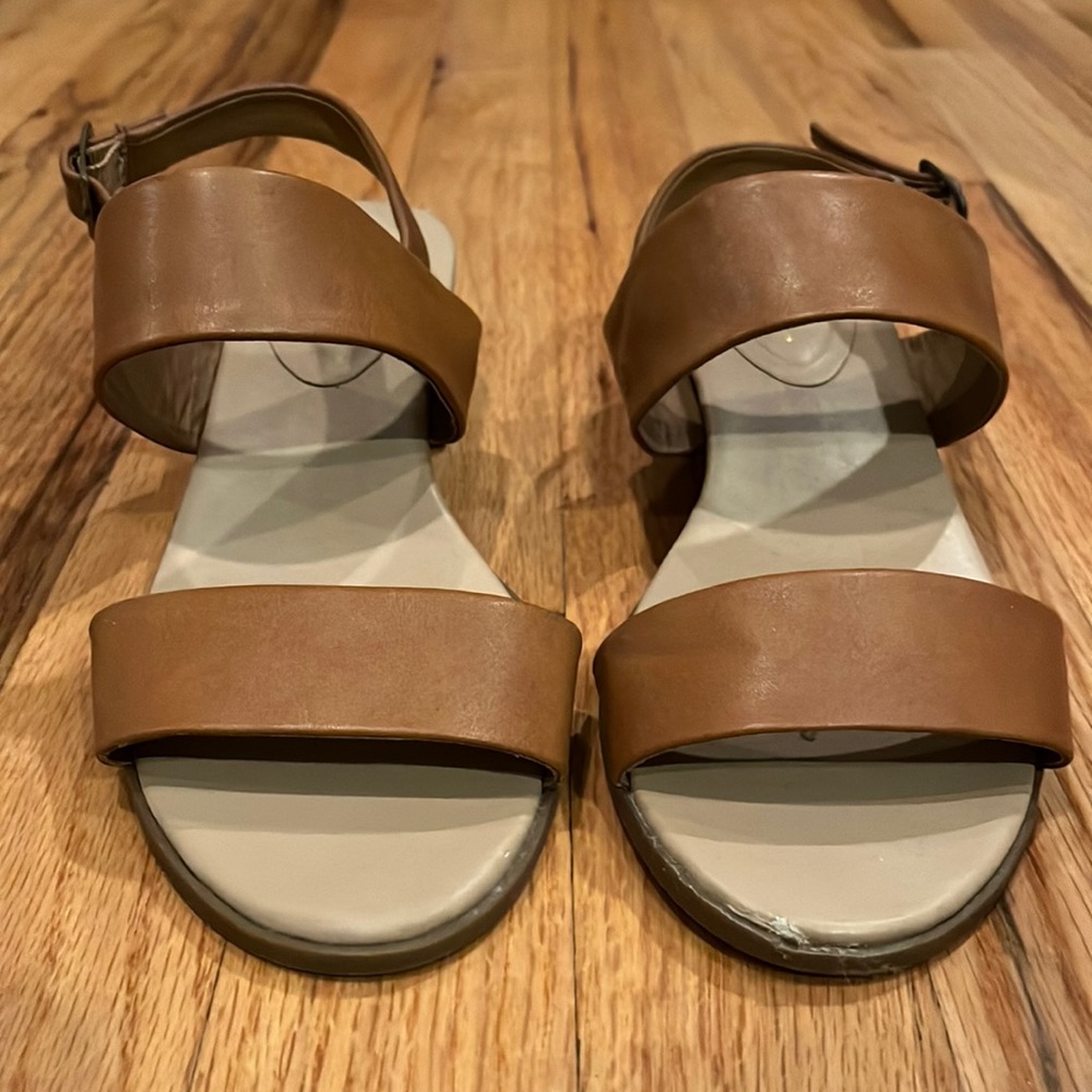 Lulus Heeled Tan Sandals Women 5.5